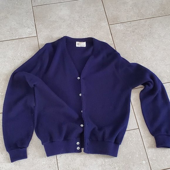 vintage retro mr rogers neighborhood sweater london fog - Picture 1 of 2